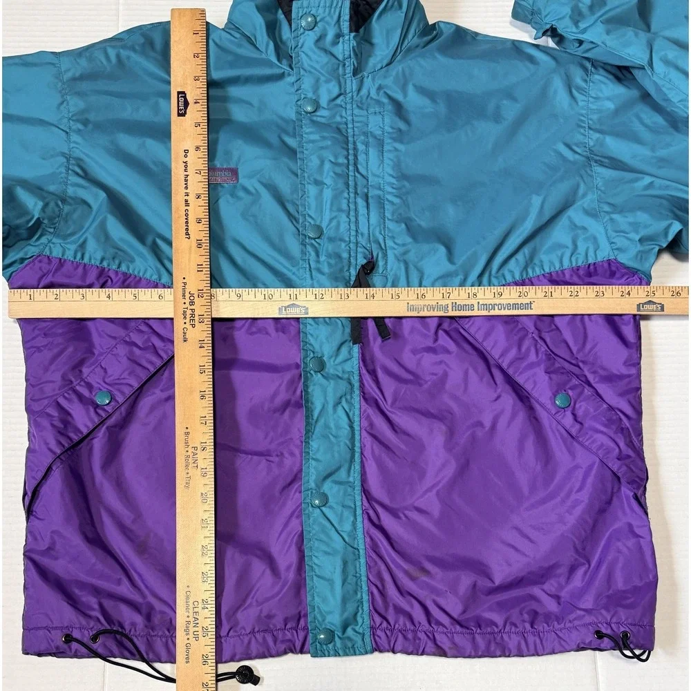 COLUMBIA Skidaddle - Men's‎ Vintage 3-in-1 Interchange Black Ski Jacket - Large